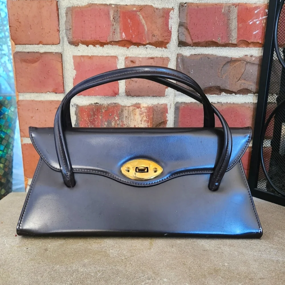 Structured VINTAGE Handlebag - Picture 1 of 2